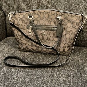 Coach crossbody with matching wristlet!